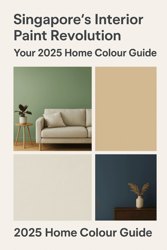 Sage green bedroom paint trend Singapore 2025